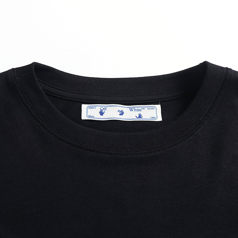 OFF-WHITE Ice Man Graphic Print T-Shirts